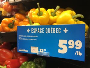 Plus d’un tiers de la production en serre au Québec est certifiée biologique.