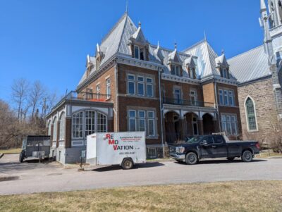 Presbytère du Sacré-Coeur à Chicoutimi, extérieur