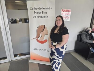 Katia Gagnon, intervenante du Centre de femmes de Jonquière