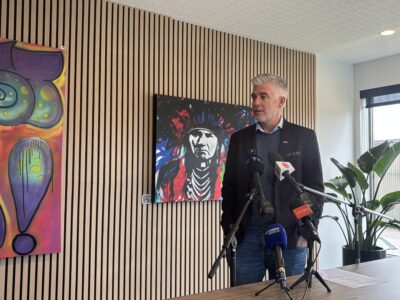 Luc Boivin, candidat à la mairie de Saguenay