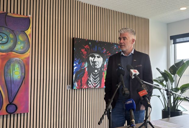 Luc Boivin, candidat à la mairie de Saguenay
