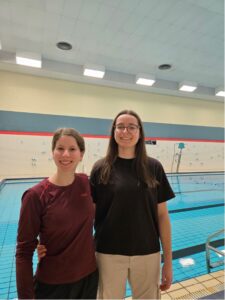 Sara-Jean Gélinas et sa collègue Gabrielle Delwiche croient au potentiel de BALEIN’eau au Saguenay-Lac-Saint-Jean. (Photo – BALEIN’eau)
