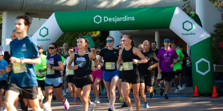 Les coureurs partent pour un 10 km.