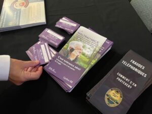 prévention antifraude pour les ainés