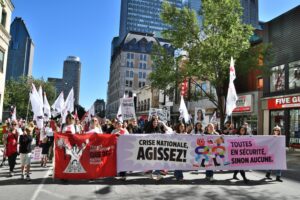 Marche contre le féminicide
